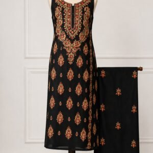 Embroidered lawn shirt