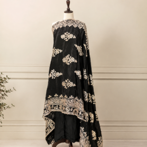 3 piece suit with gotta shawl