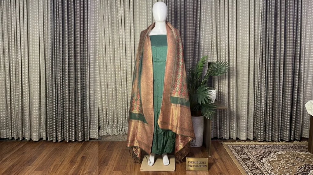 Kani shawl with katan silk