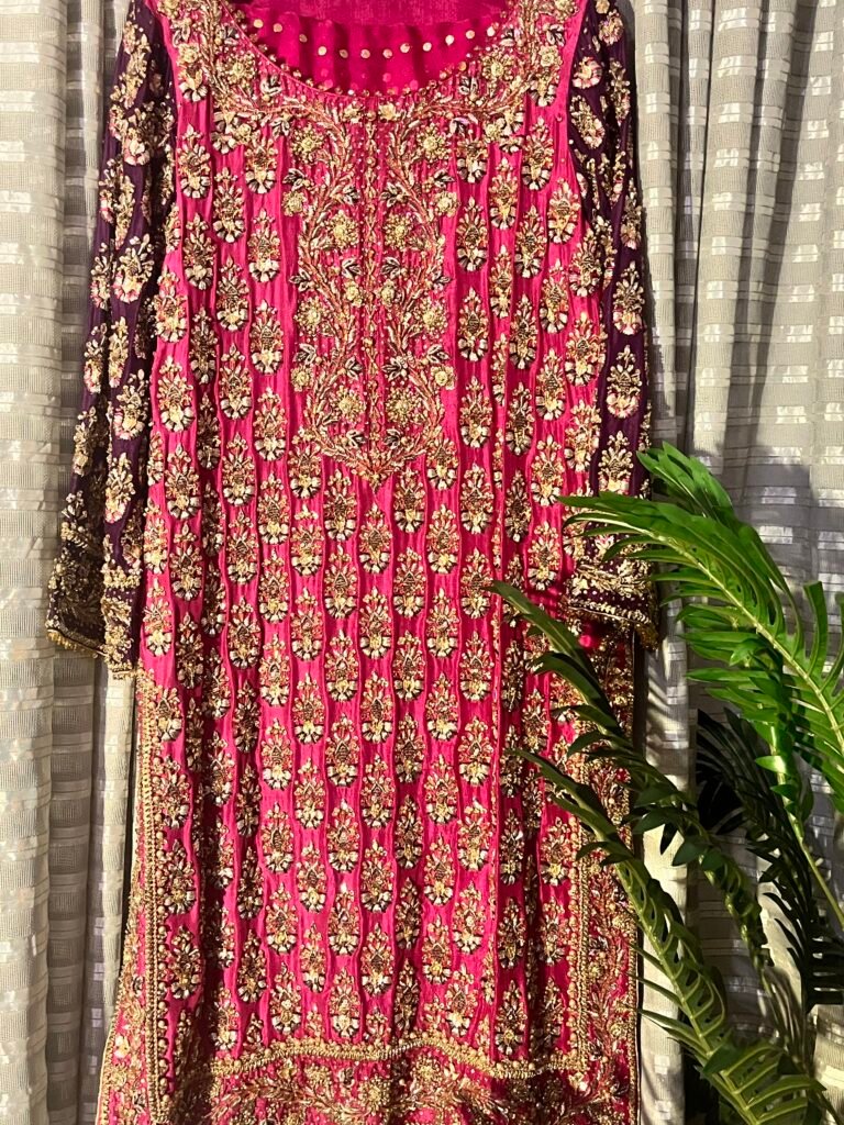 heavy bridal party wear 3 piece