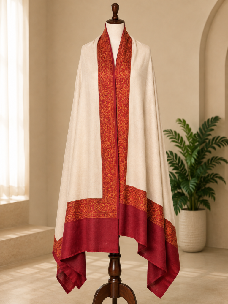 Pallu Pashmina