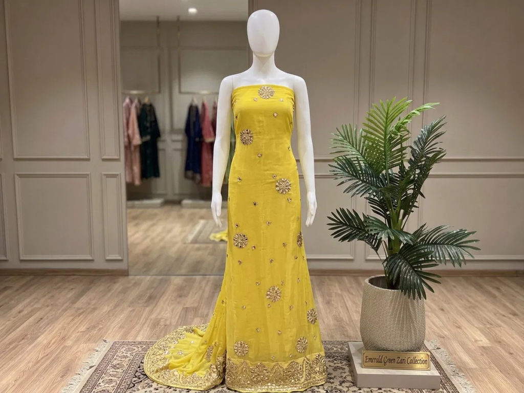 Gotta Shirt plain dupatta plain shalwar
