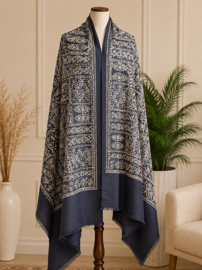 Aari full jaal shawl 02