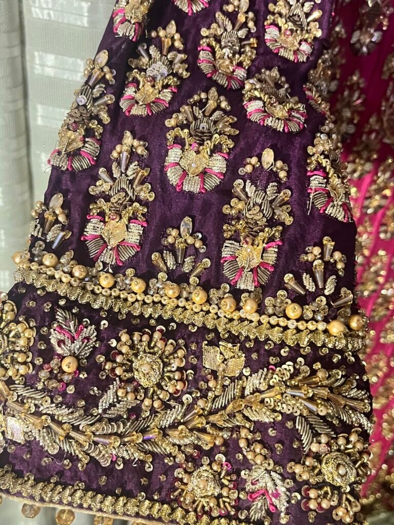 heavy bridal party wear 3 piece