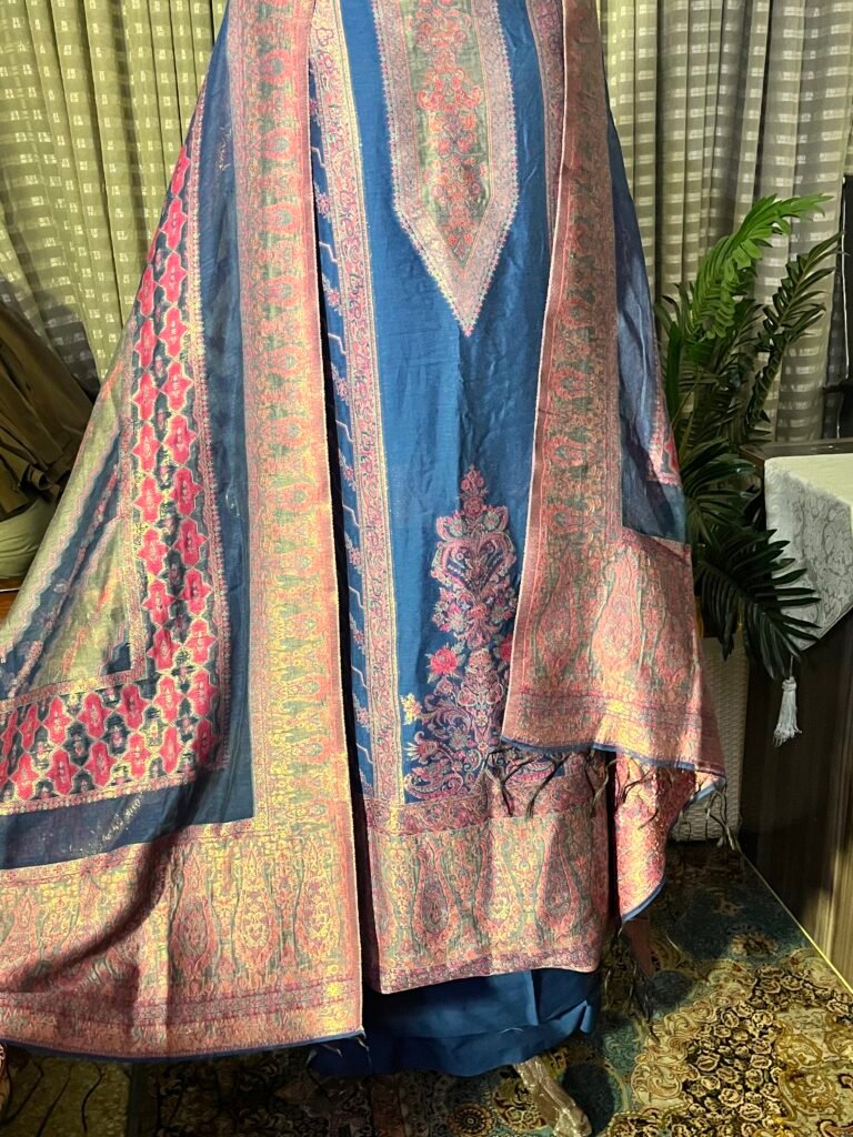 3 piece kani silk suit