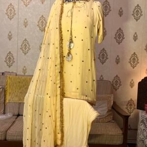 Chiffon & Mukesh with Farshi shalwar 02