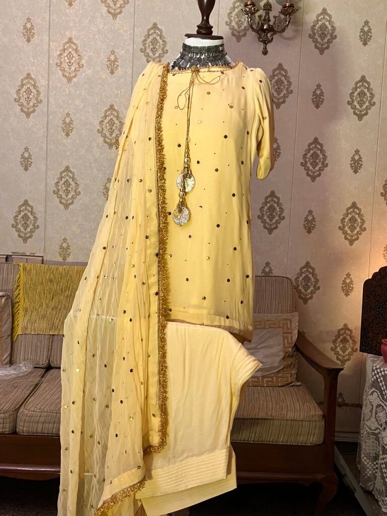 Chiffon & Mukesh with Farshi shalwar 02