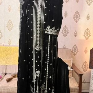 velvet 3 piece suit formal wear 02
